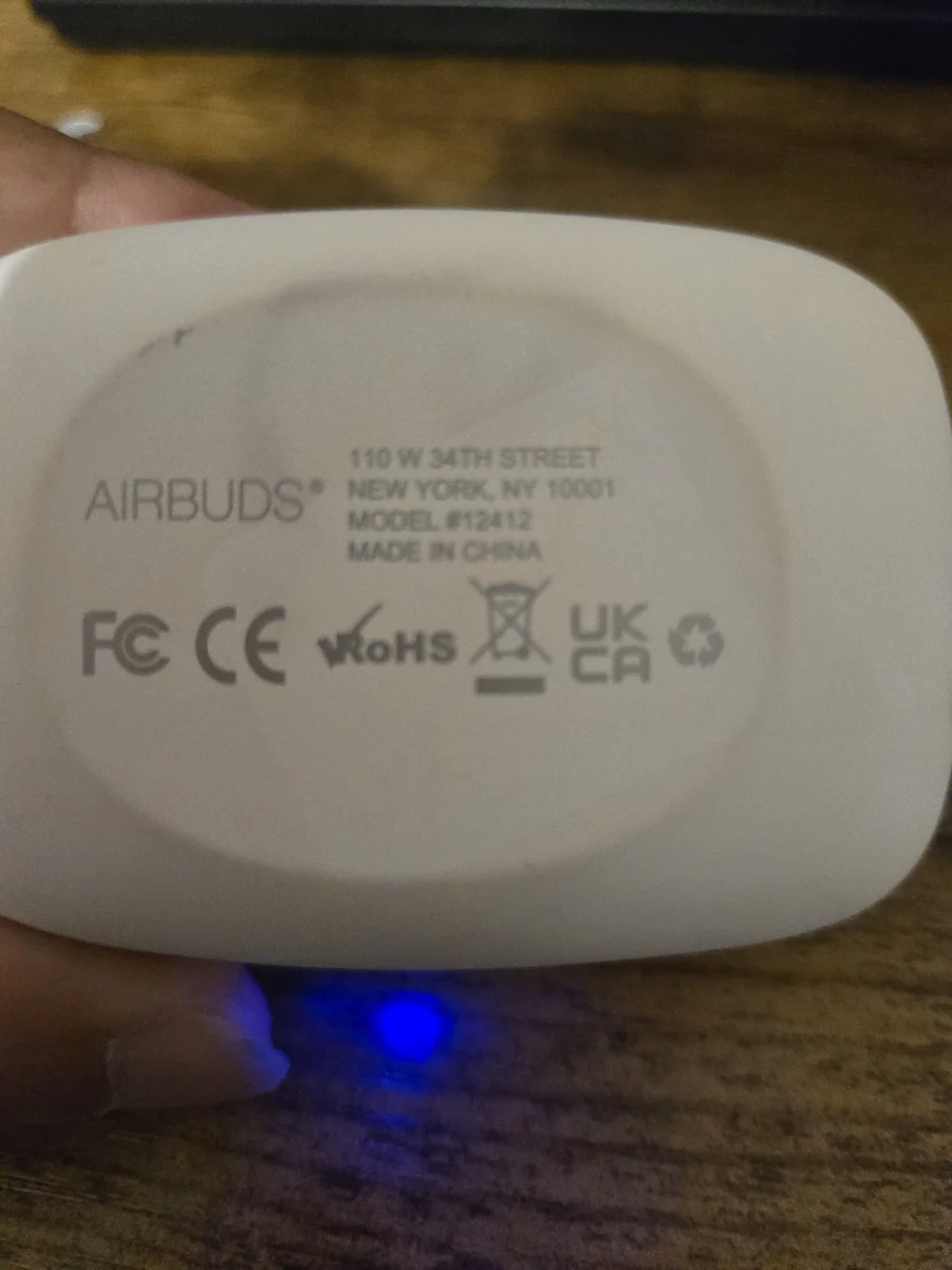 True Wireless Earbuds Charging Case - White